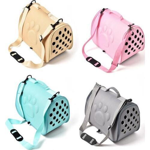 Comfortable Dog Shoulder Bag Foldable Cat Carrier Portable Outdoor Cage Bags For Pet Dog(Labrador/Chihuahua/Poodle/Bulldog)