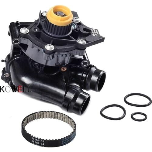 Engine Water Pump & Belt Assembly Thermostat For VW Tiguan Jetta GTI CC AUDI A3 A4 A5 2.0TFSI 06H 121 026 CQ