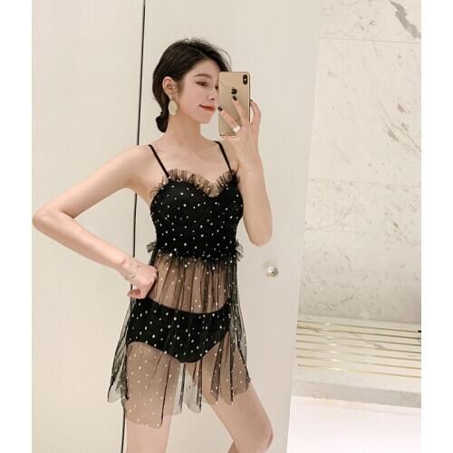 Swimsuit Woman One Piece Trikini Swimsuits For Women Push Up Rashguard Female Sexy New Silk Skirt Celebrity Swim