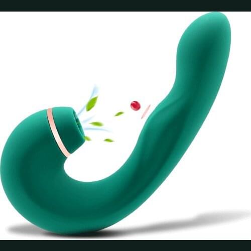 Female Pulsating Sucking Vibrator 3 in 1 Dildo Vaginal Clitoris Orgasm Sucker Massager Suitable for women Erotic Adult Sex Toys