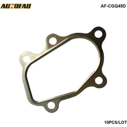 10PCS/LOT T25 GT25 Turbo Charger Turbocharger 5 Bolts Exhaust Manifold Gasket AF-CGQ45D