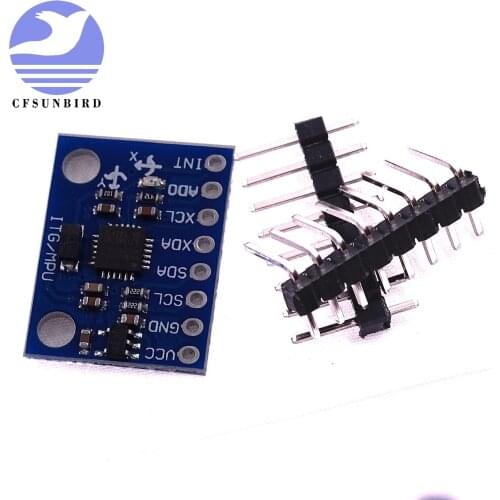 100PCS GY-521 MPU-6050 MPU6050 Module 3 Axis analog gyro sensors+ 3 Axis Accelerometer Module