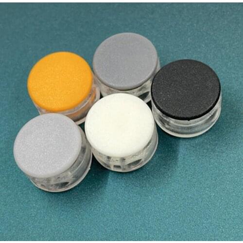 200 Pcs/lot 2 Hole Toggle Multi Colors Clip Stopper Shoelace Cord Buckles Bag Plastic Paracord Cord Lock Clamp Parts Accessories