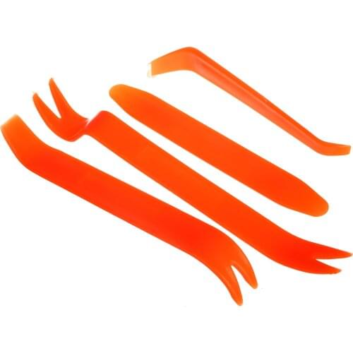 4Pcs Auto Car Radio Panel Door Clip Panel Trim Dash Audio Removal Kit Repair Hand Tools Pry Tool Accessories