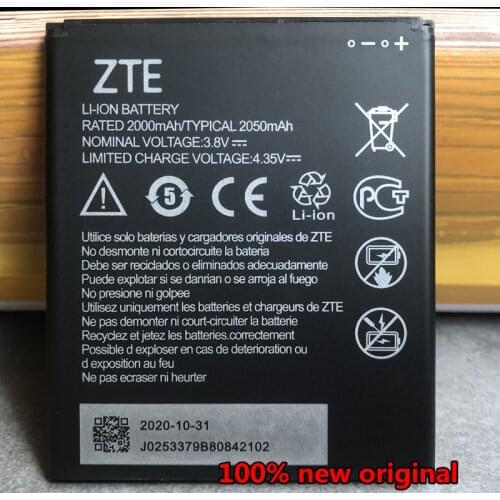 High Quality New Original Li3820T43P4h695945 2050mAh For ZTE Blade A3 2019 Battery