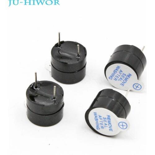 10pcs 5V Active Electronic Buzzer Alarm Size: 12MM*9.5MM Continuous Beep Sounder Speaker