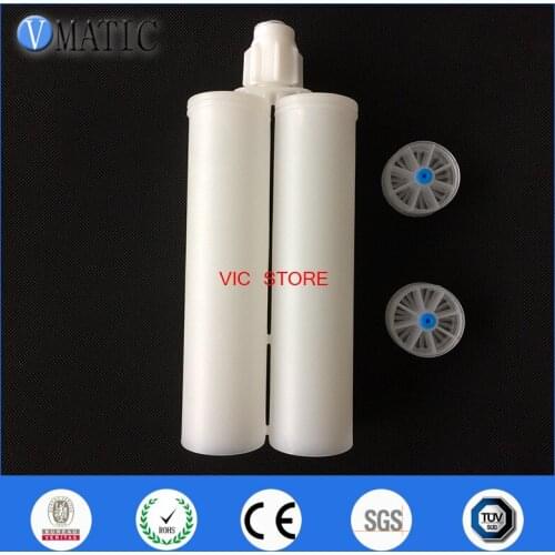 Free Shipping Quality Assurance Two Component Cartridge 1:1 For 400ml 400cc Plastic Dispensing Gun Cartridge