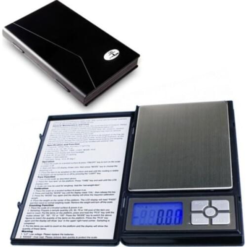 Wedge Digital Precision Pocket Scales 500 G 0.01 Division Notebook weighing