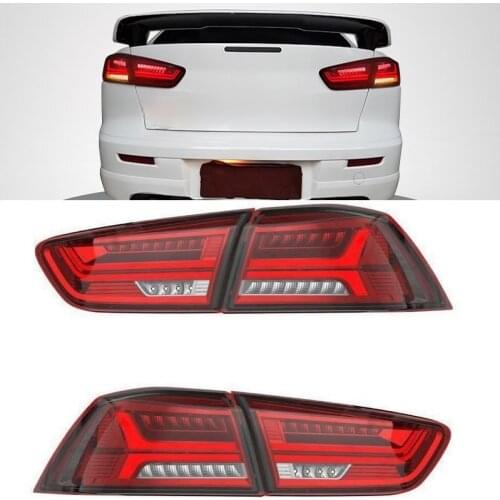 For Mitsubishi Yishen tail light assembly 2008-2017 Yishen LED turn signal brake tail light assembly water flow light