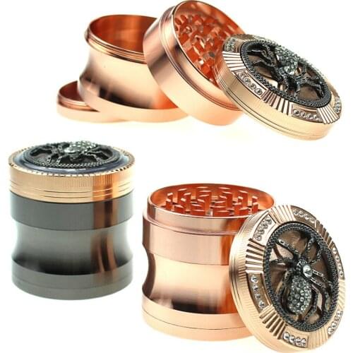 1Pcs Tobacco 63mm Grinder Herb Crusher Grinding Cigarette Accessories Smoke Grinders For Men Smoking Pipe Tool