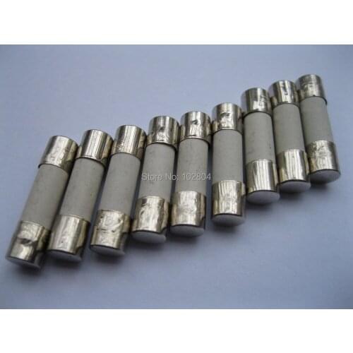 Ceramic Fuse 250V 5mm x 20mm Slow Blow T10A 600 pcs per Lot