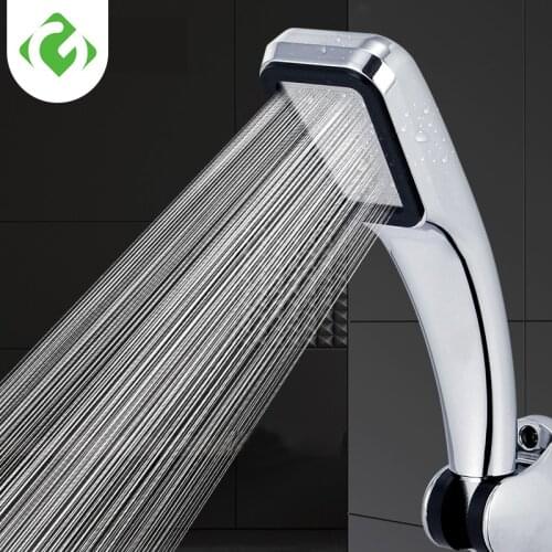 300 Hole Square High Pressure Bathroom Rainfall Shower Head Handheld Shower Water Saving Shower Head Filter Sprayer Head GUANYAO