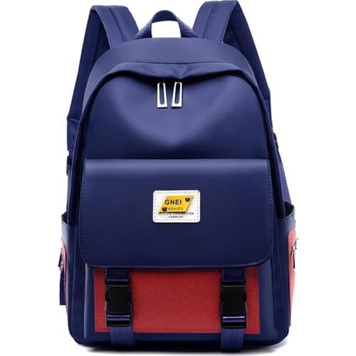 Fashion Large Capacity Multifunction Backpack For Women School Bag For Teenage Girls Shoulder Travel Bag Multi Pocket Nylon