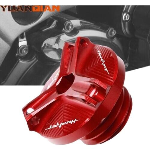 HORNET Motorcoss For HONDA CB599 CB600 HORNET CB 599 600 CB919 CB 919 M20*25 Motorcycle CNC Aluminum Oil Filler Cap Plug cover