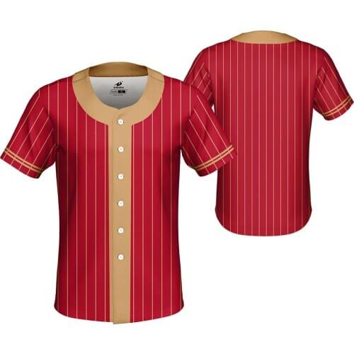 2019 New Baseball Shirt Jerseys Men Sublimation Customized Name Number Jersey Baseball Chemise Baseball Homme