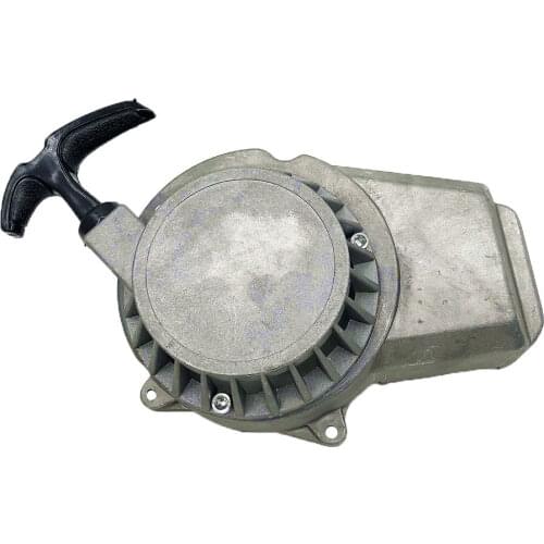 Free Shipping New Aluminium Pull Starter Start Mini Pocket Bikes ATVs Quad 49cc Mower Engines aluminum Natural color