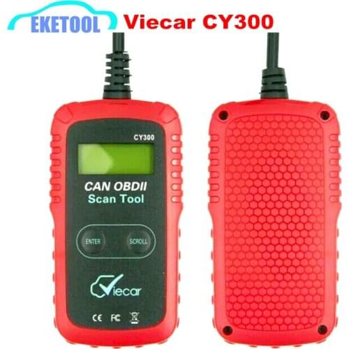 OBD OBD2 Viecar CY300 OBD2 Code Reader Diagnostic Scanner 100% Original CY 300 Better Than MS300 Supports All Protocols