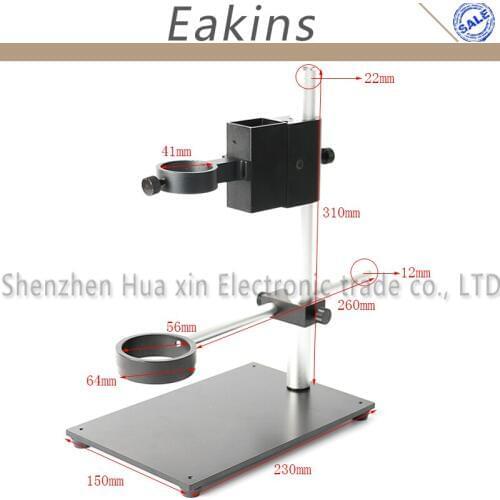 Full Metal Holder Stand Adjustable Microscope Stand LED Light Boom Stand For Digital Video Microscope Camera Lab Microscope