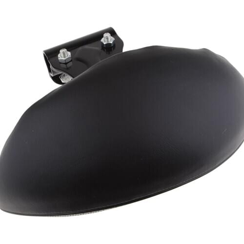 Durable Black Motorcycle Sissy Bar Rear Passenger Back Rest Backrest Pad Cushion