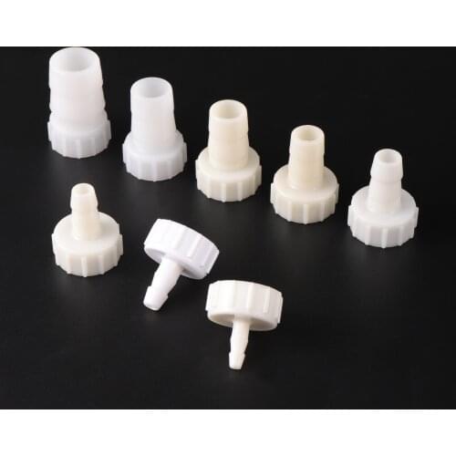 2Pcs 1/2" Female Thread Convert 4/6/8/10/12/14/16/20mm Barbed Garden Water Connector Faucet Replacement Drain Pipe Fittings