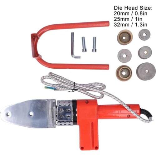 1Set Tube Welding Machine Pipe Welding Machine 20 25 32mm Die Head Household Water Pipe Hot Melt Machine