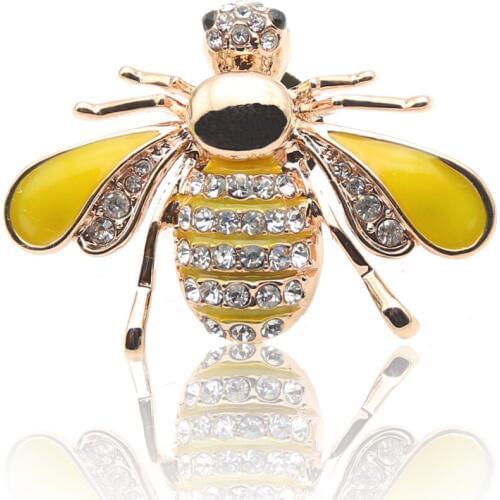 Scarf Jewelry Brooch Pins SUNSPICE Crystal Fashion Animal 2019 Women Kids Green Blue Red Natural Stone Resin Party Wedding Gift