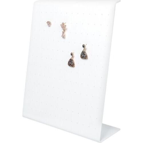 2020 hot sale new wholesale Jewerly Storage Portable white display Plastic cases