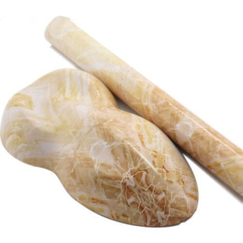 30*100 Automotive Interior Stickers Yellow Marble Stone Pattern Car Styling Stickers for Door Interior Center Console Outlet