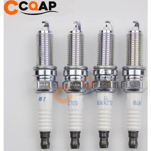 4pcs SILZKR7B11-9723 SILZKR7B11 9723 Iridium Spark Plug For Hyundai Elantra Azera Santa Fe Kia Forte 18846-11070