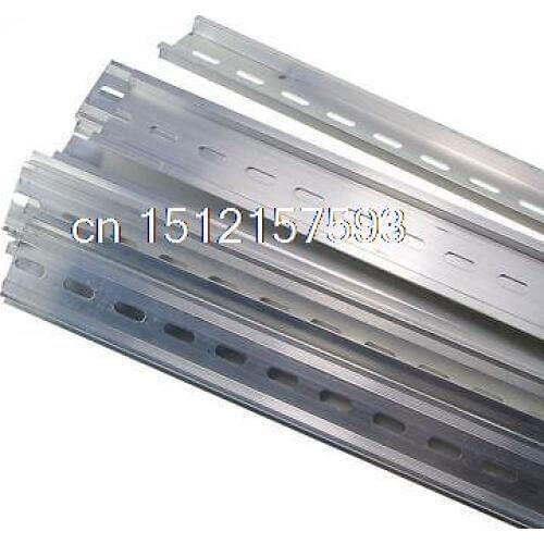 5 Piece 0.5 Meter Aluminum Slotted DIN Rail