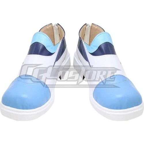 Anime Cosplay Shoes Boots Arknights Ansel Costume Hand-made Leather Christmas Halloween Free ship ACS-1176