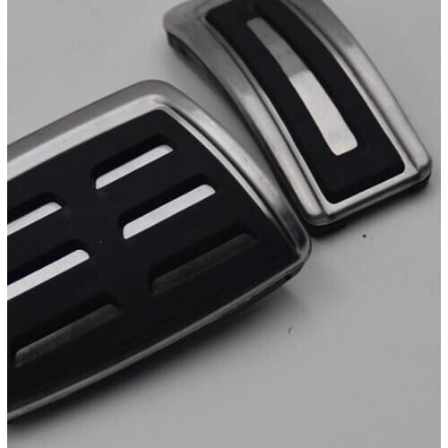 Car Stainless Steel Automatic Accelerator Pedals Cover For Bora Jetta