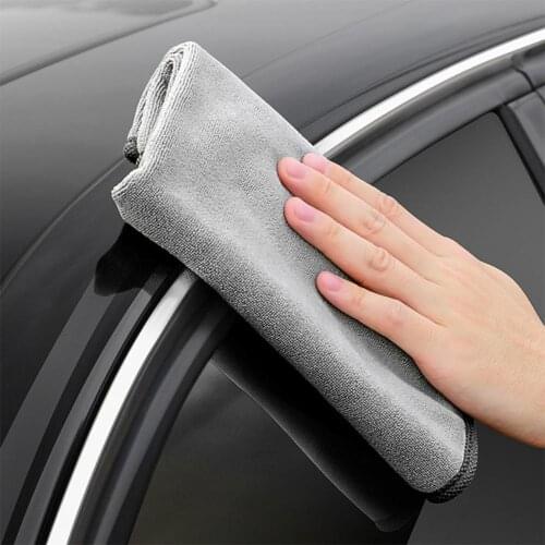 60cmx180cm Car Washing Towel Double-sided Microfiber Absorbent Auto Cleaning Drying Cloth Clean Towels
