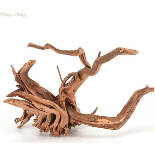 HOT Natural Tree Trunk Driftwood Fish Tank Driftwood Aquarium Fish Tank Plant Aquarium Decoration Home Desktop Decoration Random