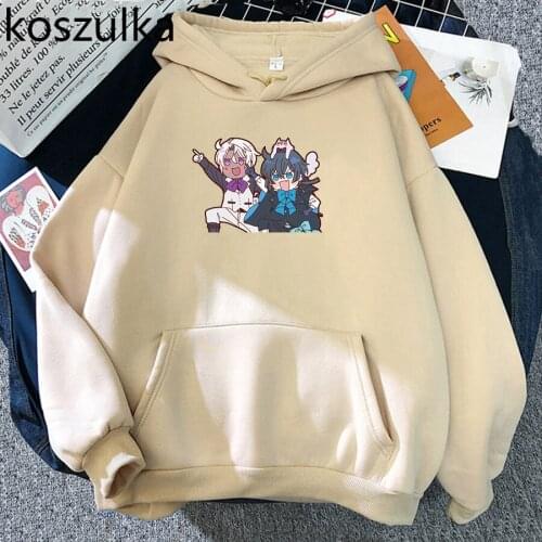 Vanitass & Noee Anime Vanitas no Carte Hoodies Plus Size Fleece Hoodie Harajuku Pullovers Sweatshirt Kawaii Winter Clothes Women