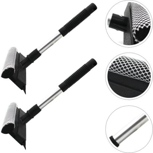 2Pcs Window Squeegee Tools Car Windshield Window Cleaner Water Removal Tools