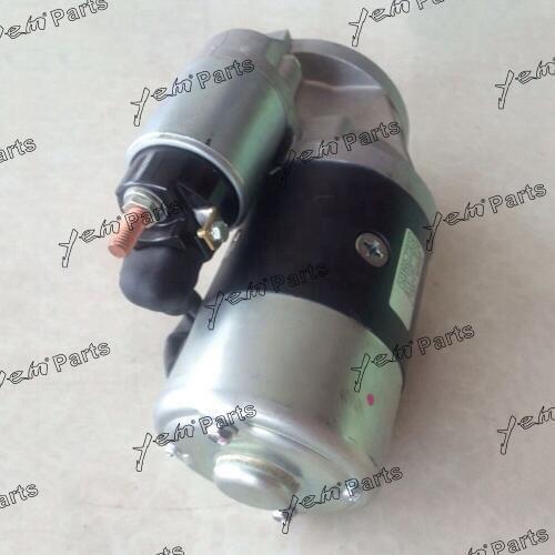 New S13-160 Starter Motor 12 Volt 9 Tooth OEM:123900-77010 For Yanmar 4TNE106 Engine