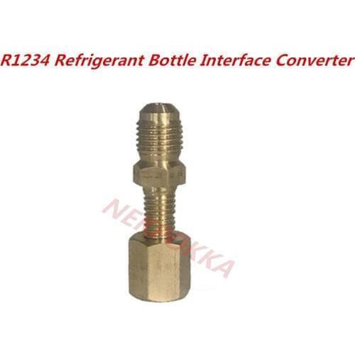 R1234yf Refrigerant Bottle Interface Converter,1234yf Quick connect configurator,1234yf configurator