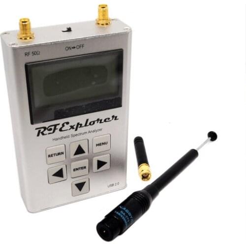 RF Explorer - 3G Combo 15-2700 MHz Handheld Digital Spectrum Analyzer Includes a Transport EVA Carry Case Pocket Size TES09102P