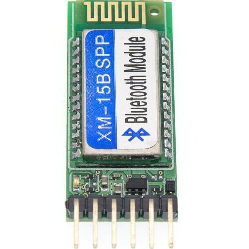20PCS XM-15B bluetooth serial port module compatible with HC-06 HC-05 master-slave 3V / 3.3V / 5V prevent reverse connect