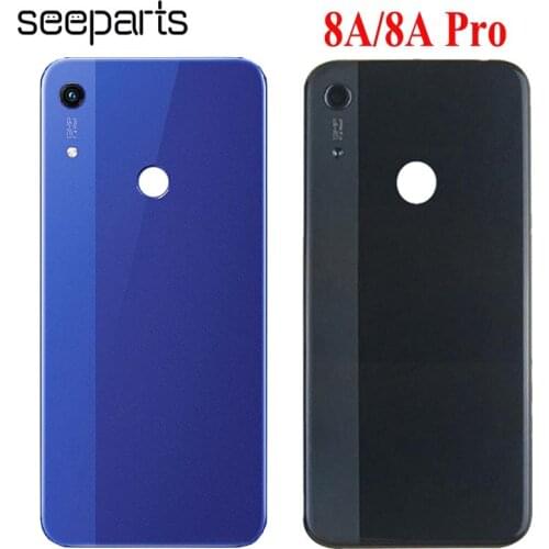 For Huawei Honor 8A Back Cover Battery Door Rear Housing Case For Honor 8A Pro Battery Cover+Camera Lens+Power Volume Button