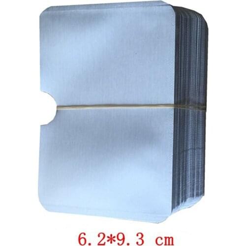1/10pcs Aluminum Foil Anti-degaussing Card Cover RFID Shielding Bag NFC Credit Card Anti-theft Brush ID Card Protector