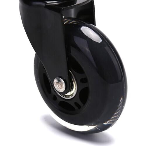 1PCS Office Chair Caster Wheels 3 Inch Swivel Rubber Caster Wheels New