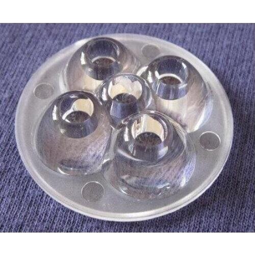 #4315-5P, #4325-5P, #4330-5P, High quality LED Optical Lens 5P, Lens diameter: 43mm, 15, 25, 30 Degree, Clean Surface, PMMA