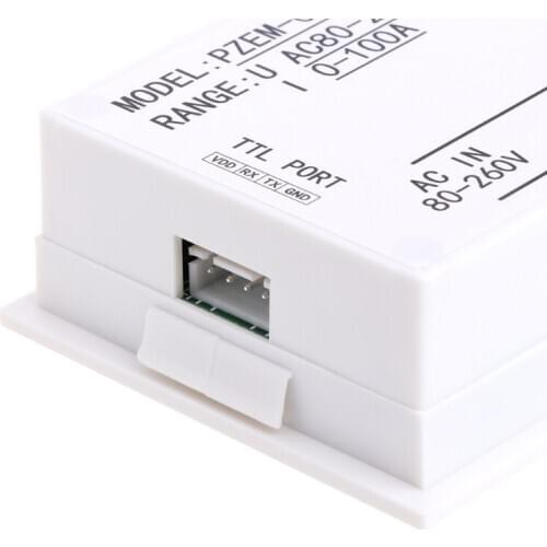 4in1 Digital Ammeter Voltmeter Watt Power Energy Meter AC 80-260V 100A PZEM-004