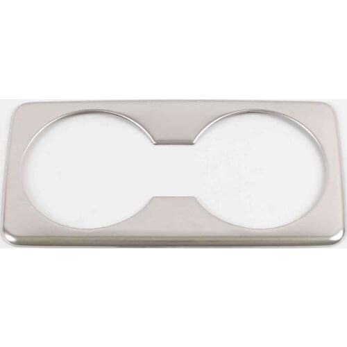 For Mazda CX-30 CX30 2020 2021 Stainless Steel Car Rear Seat Drink Cup Holder Cover Trim Decoration Interior Mouldings