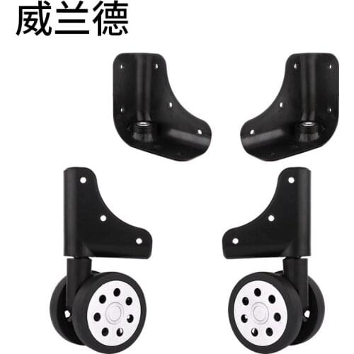 Travel Trolley Luggage Casters Mute Casters Accessories Repair Replacement Suitcase Luggage Universal Mute Wear-resistant Caster