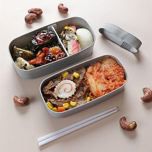 Student, Office, Camping Lunch Box Japanese Childrens Lunch Box with Compartment Portable Food Refrigerator Fresh-keeping Box