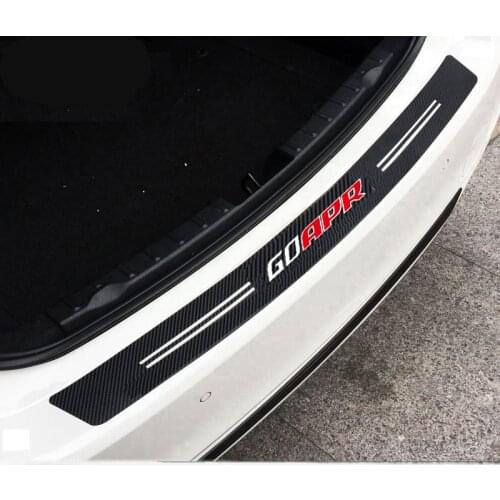 Carbon fiber car bumper sticker for volkswagen apr golf 6 golf 7 polo Sagitar B6 R36 B7L CC Touran Passat b8 audi A1 A3 A4 A6