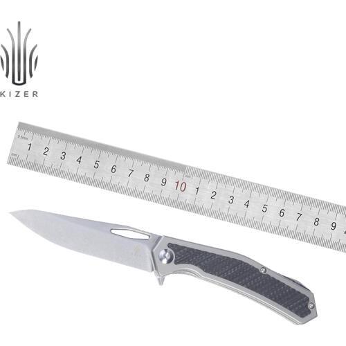 Kizer Survival Knife Odin KI5523 New Folding Blade Hunting Knife for Outdoor Camping Tactical EDC Tools